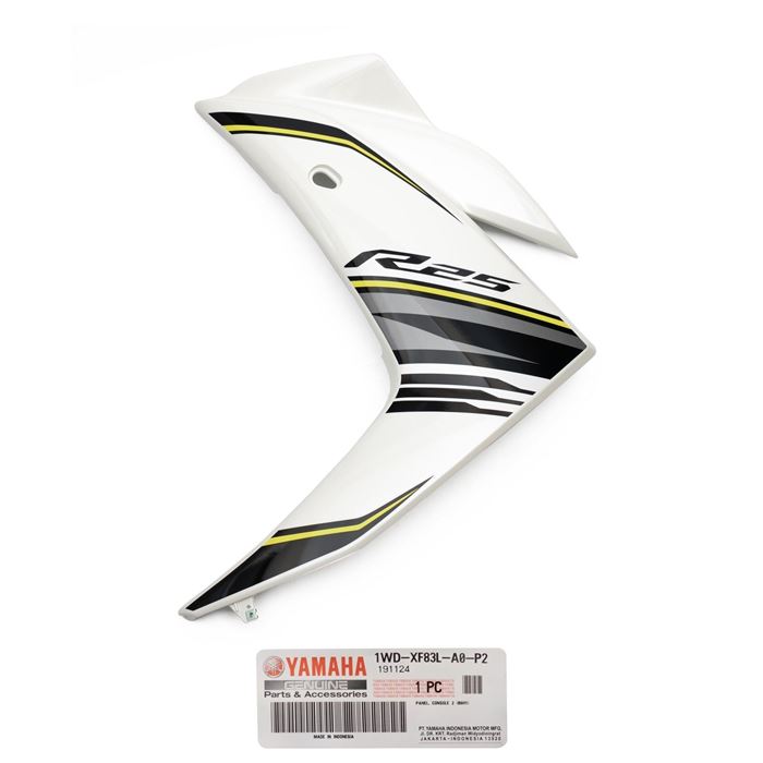 Yamaha R25 2015-2018 Ön Sol Yan Grenaj Beyaz resmi