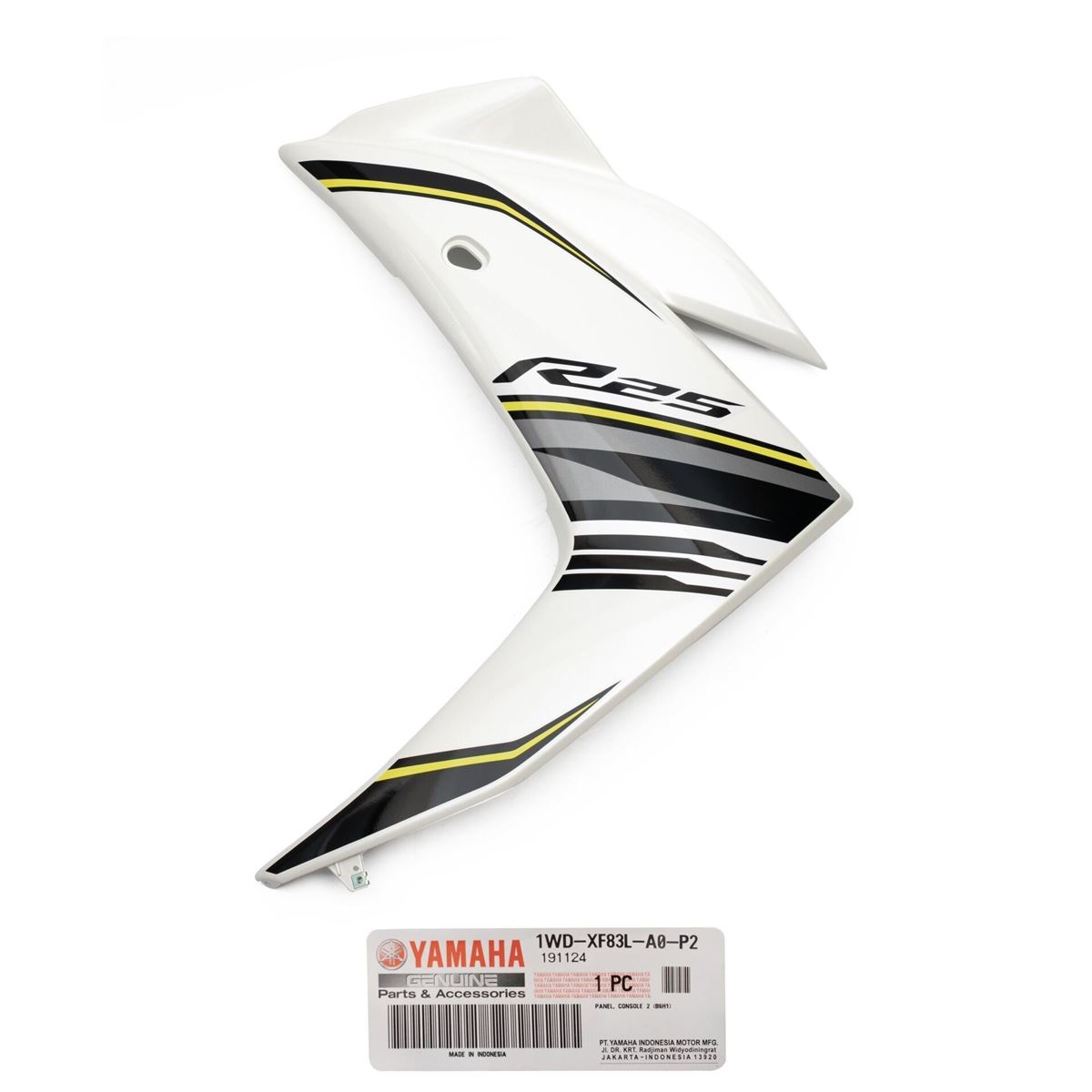 Yamaha R25 Ön Sol Yan Grenaj Beyaz 2015-2018 resmi