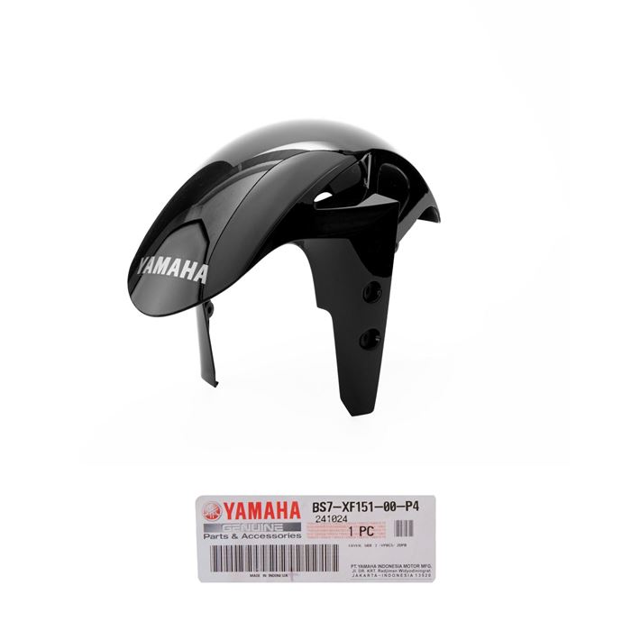 Yamaha R25 Mt25 2019-2024 Ön Çamurluk Parlak Siyah resmi