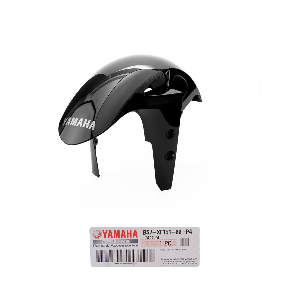 Yamaha R25 Mt25 Ön Çamurluk Parlak Siyah resmi