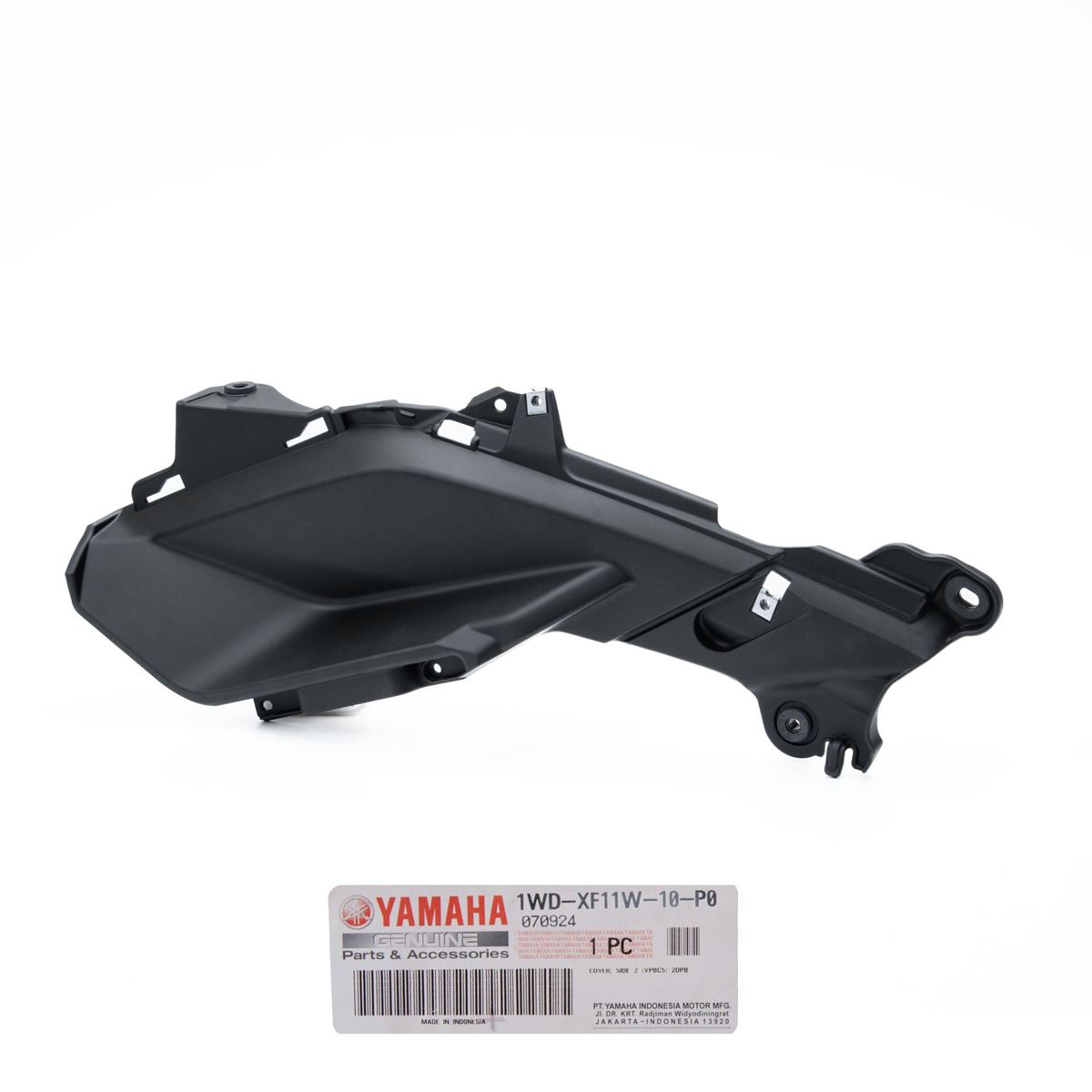 Yamaha R25 Sol İç Kapak Mat Siyah 2015-2018 resmi