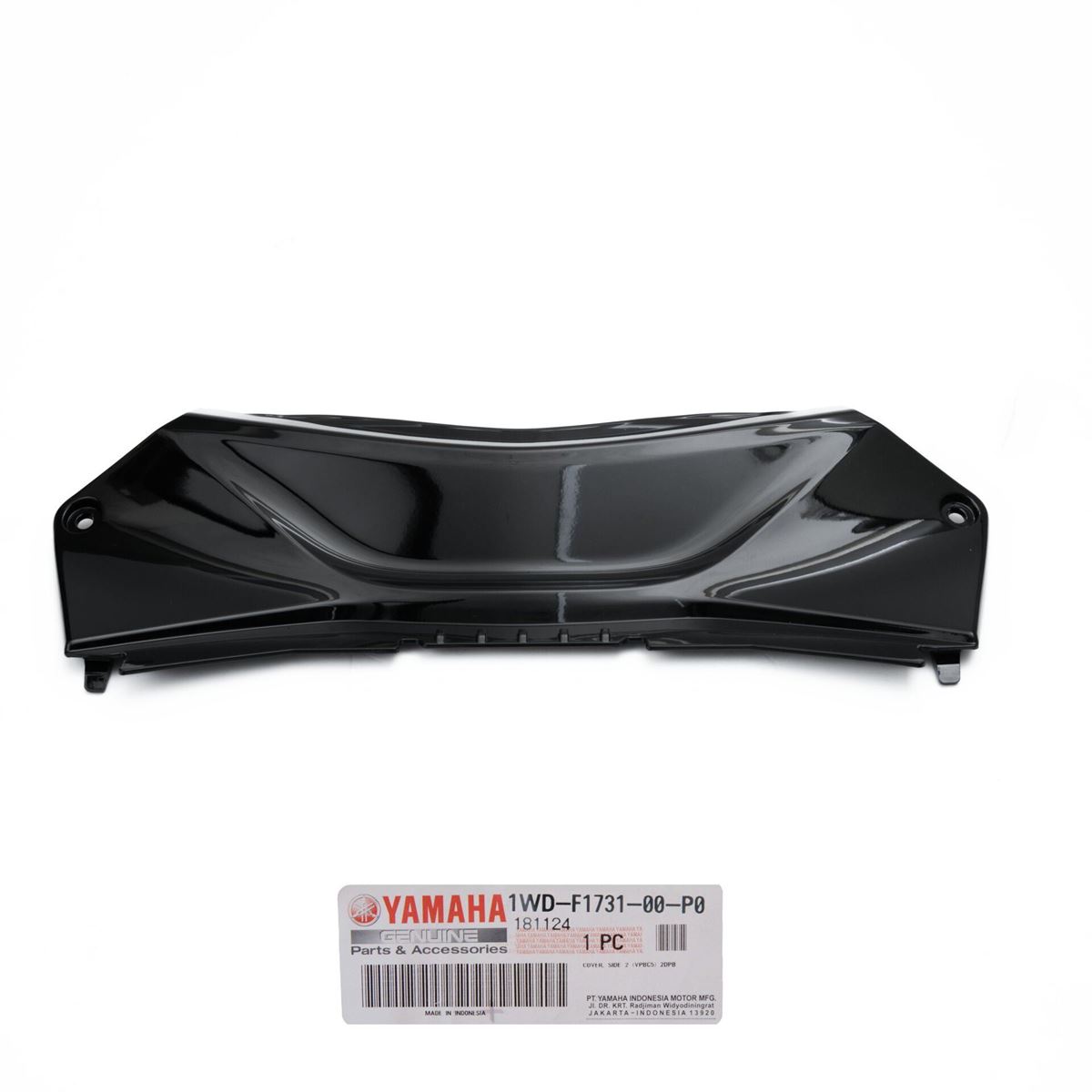 Yamaha R25 MT25 2015-2024 Sele Ara Kapak Parlak Siyah resmi