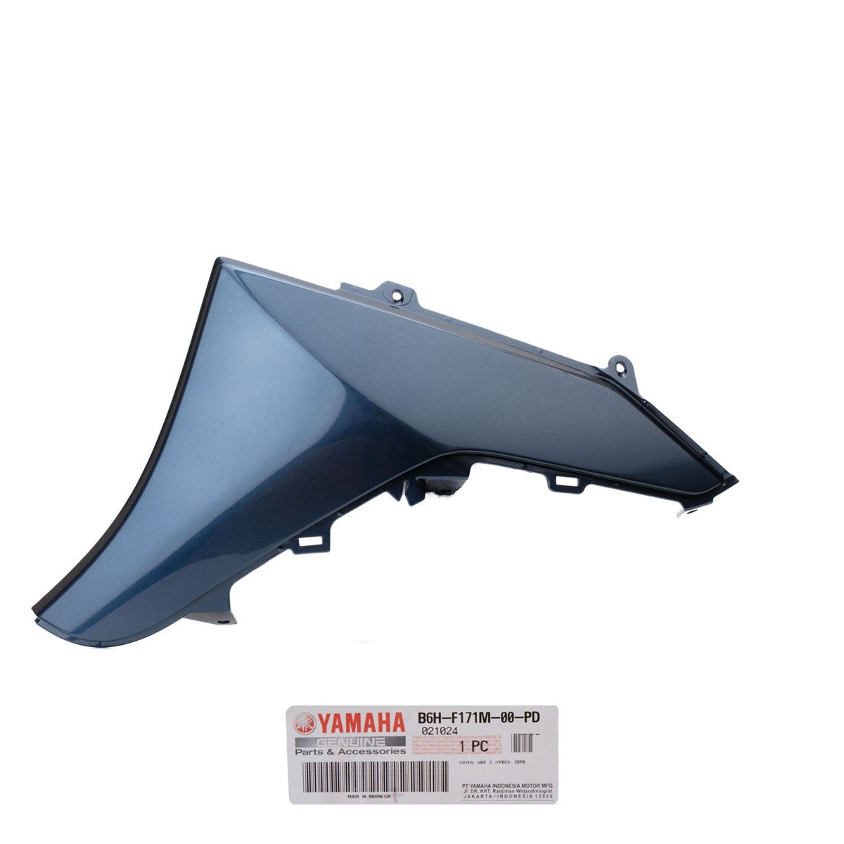 Yamaha Nmax 125 Nmax 155 Sağ Alt Marşbiyel Parlak Mavi 2021-2024 Model Uyumlu resmi