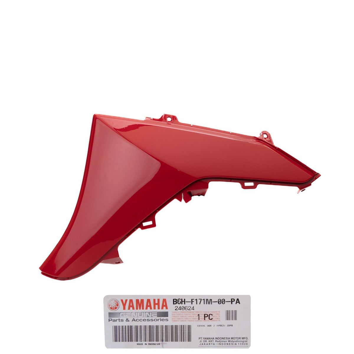 Yamaha Nmax 125 Nmax 155 Sağ Alt Marşbiyel Şeker Kırmızı 2021-2024 Model Uyumlu resmi