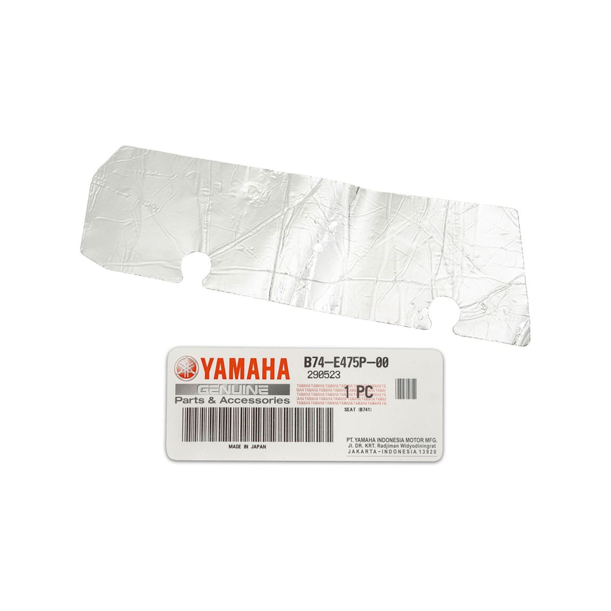 Xmax 250 Xmax 300 Egzoz Isı Kalkanı resmi
