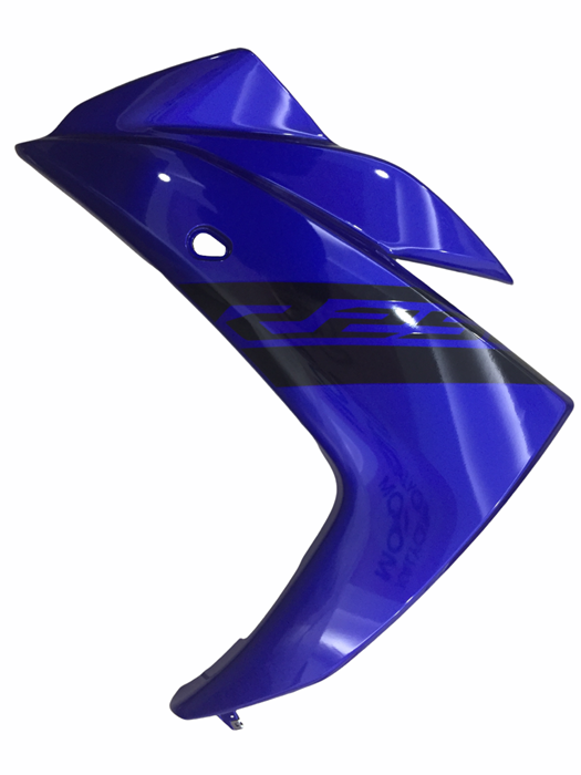 R25 SOL YAN GRANAJ PARLAK MAVİ SİYAH STİKER 2015-18 resmi