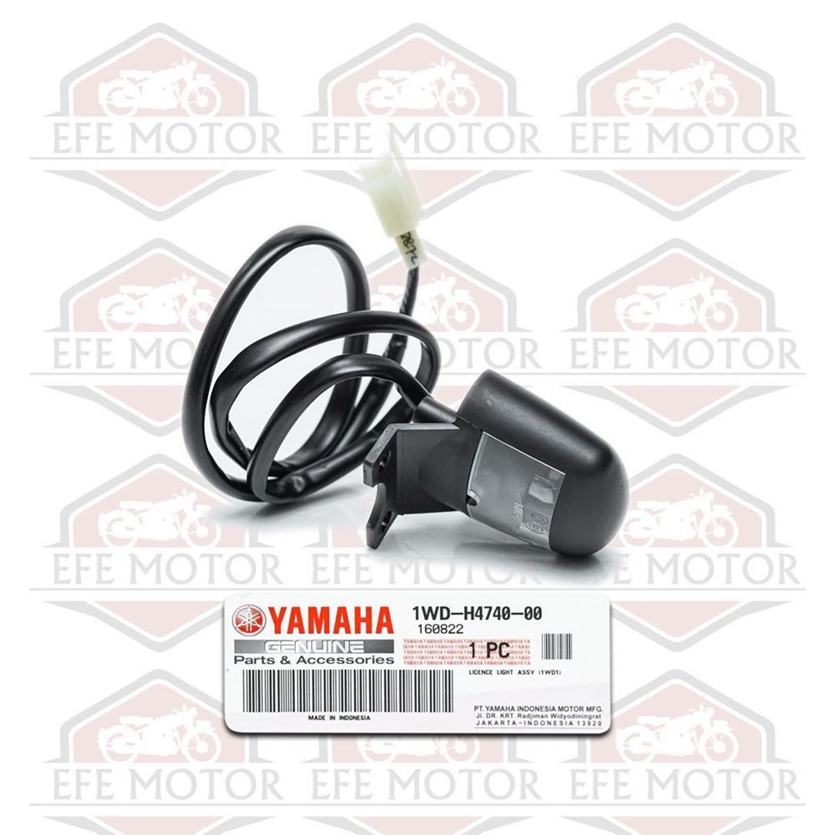 Yamaha R25 Mt25 Plaka Aydınlatma