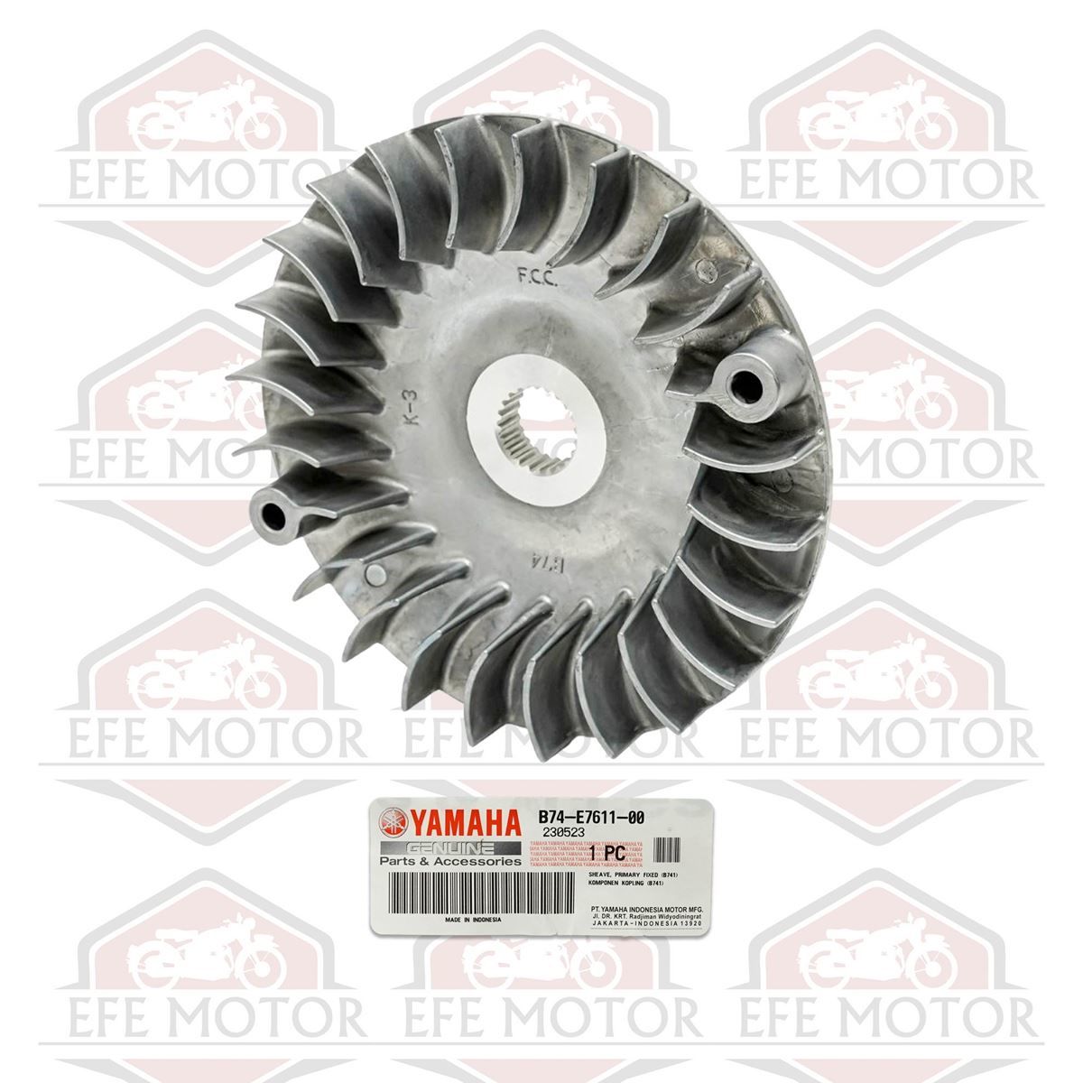 Xmax 250 Xmax 300 Debriyaj Soğutucu Pervane