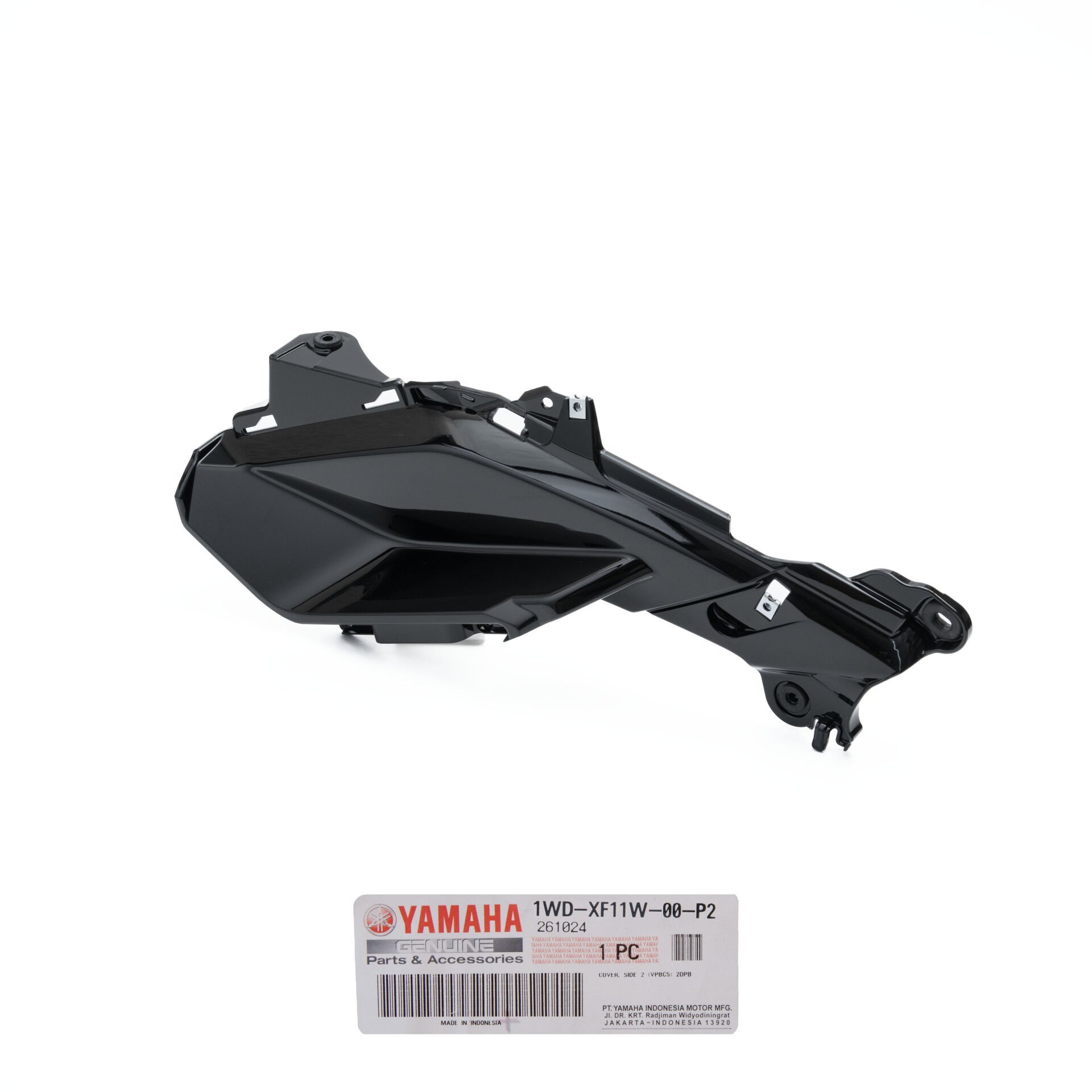 Yamaha R25 Sol İç Kapak Parlak Siyah 2015-2018