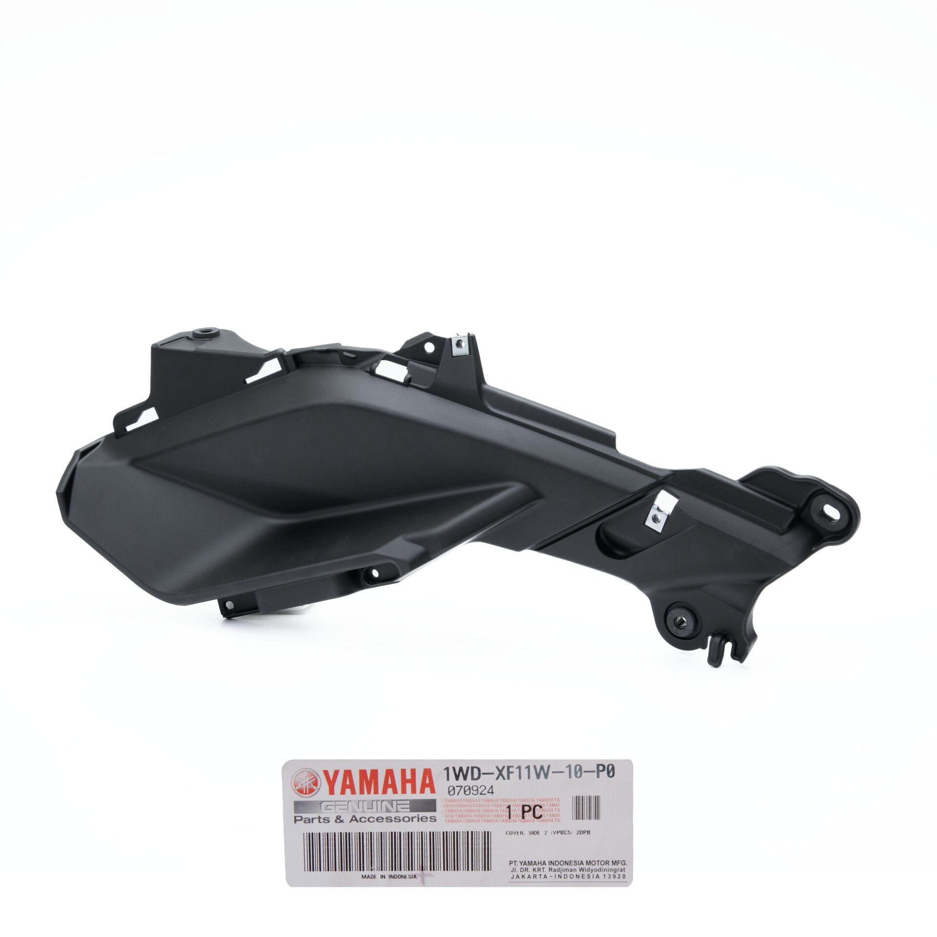 Yamaha R25 Sol İç Kapak Mat Siyah 2015-2018