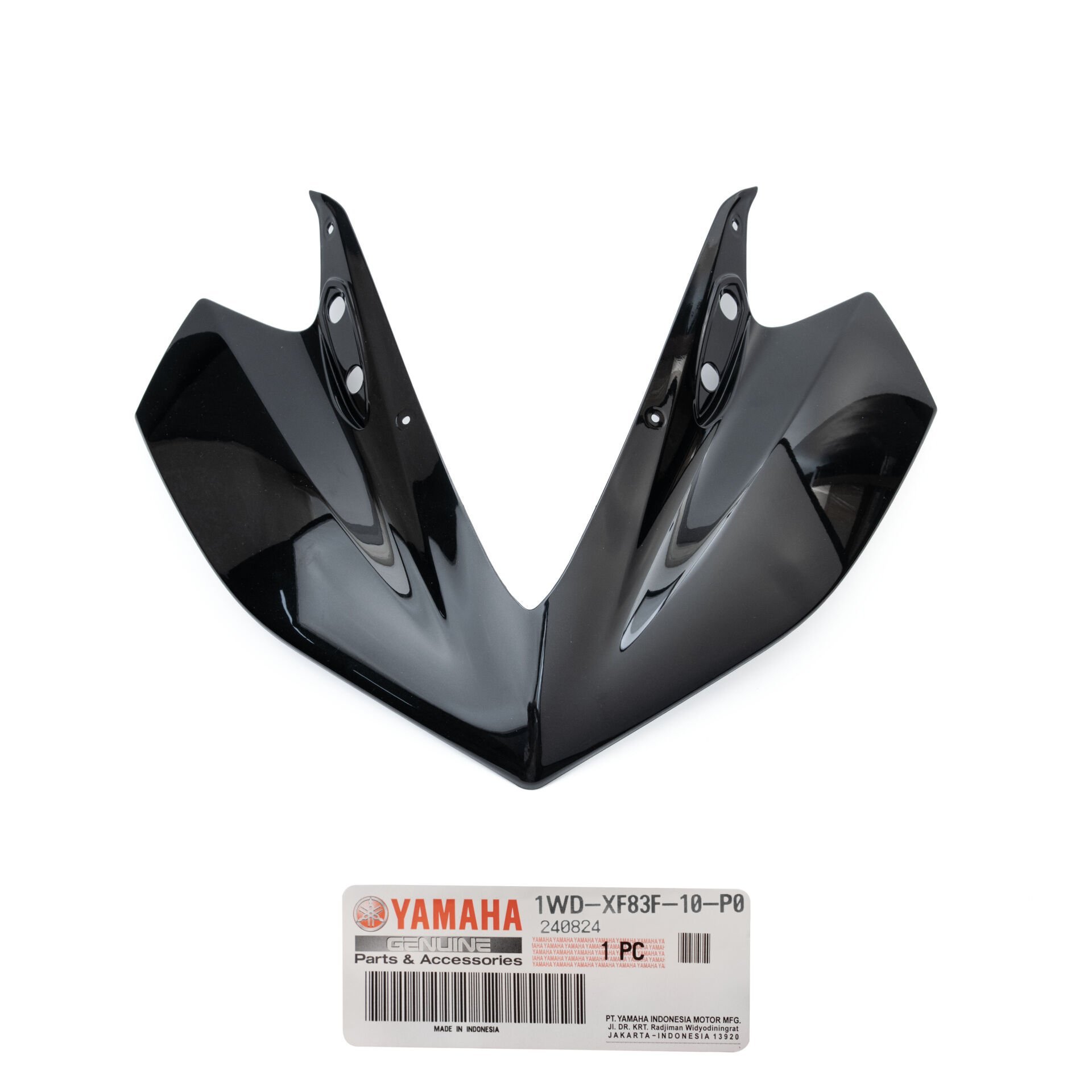 Yamaha R25 Parlak Siyah Kafa Grenajı 2015-2018
